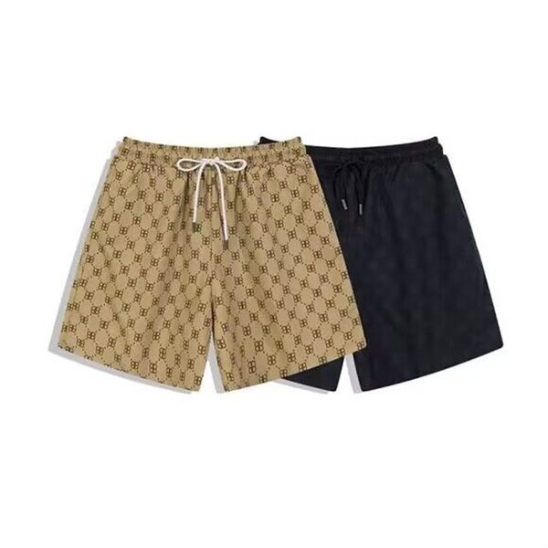 

mens summer designer shorts fashion loose swimming suits womens streetwear clothing quick drying swimwear letters printed board beach pants, White;black