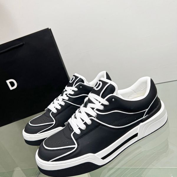 

casual shoes designer sneakers luxury sneaker c brand man woman designer trainer genuine leather ace slipper sandal slide by99 s233 05, Black