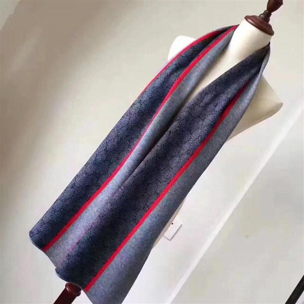 

womens designer cashmere scarf shawl ladies winter neck scarfs for men women warm pashmina scarves have box232b, Blue;gray
