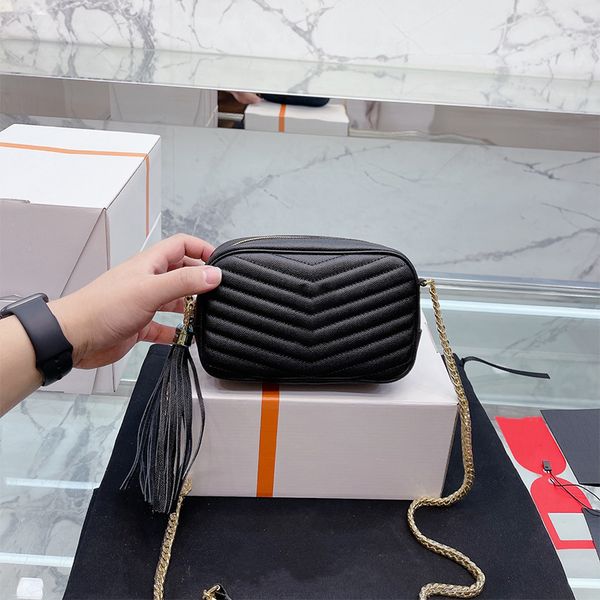

r shoulder bag women handbags lady cross body handbag chain fashion the tote luxury bags messenger genuine leather purses fringe camera bag