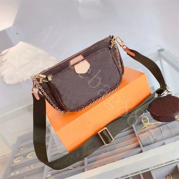 

3 in 1 bgas designer shoulder bags leather chain totes bag crossbody backpack wallet favorite bags for girl lowest price