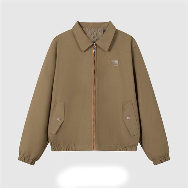 

2021fw trendy jackets male pilot jacket thin large stand collar baseball coats youth casual men's fashion coat heavy industry226f, Black;brown