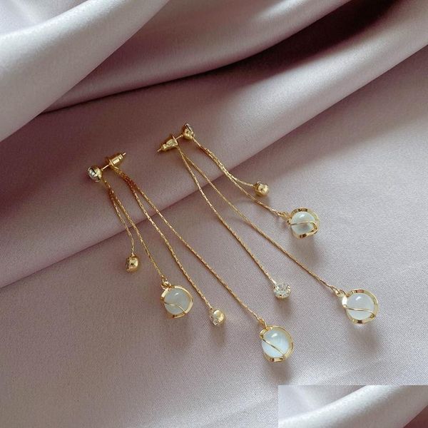 

stud stud earrings for women 2021 fashion jewelry earings exquisite trendy simplicity charming luxury drop delivery 2022 dhu6p, Golden;silver