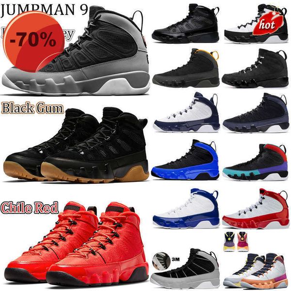 

2022 jumpman 9 basketball shoes 9s particle grey chile red bred racer pearl blue university gold men sports trainers sneakers