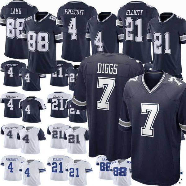 

4 dak prescott jersey men women youth 56 tyler smith 21 ezekiel elliott 88 ceedee lamb 11 micah parsons 7 trevon diggs 22 emmitt smith, Black;red