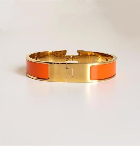 

designer design bangle stainless steel gold buckle bracelet fashion jewelry men women bracelets8144431, Black