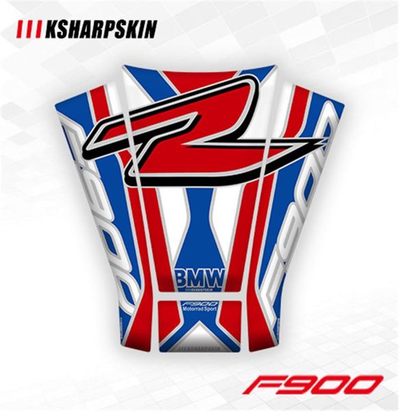 

motorcycle 3d gel fuel tank protection pad moto waterproof sunscreen fishbone sticker engine vehicle decal for bmw f900r 20206305857