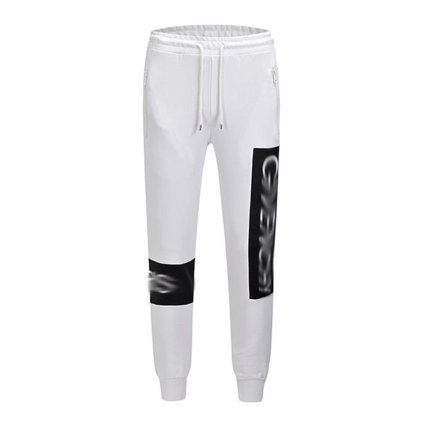 

2021 mens joggers pants autumn men sportswear drawstring casual tracksuit sweatpants trousers red black white designer jogger pant336c