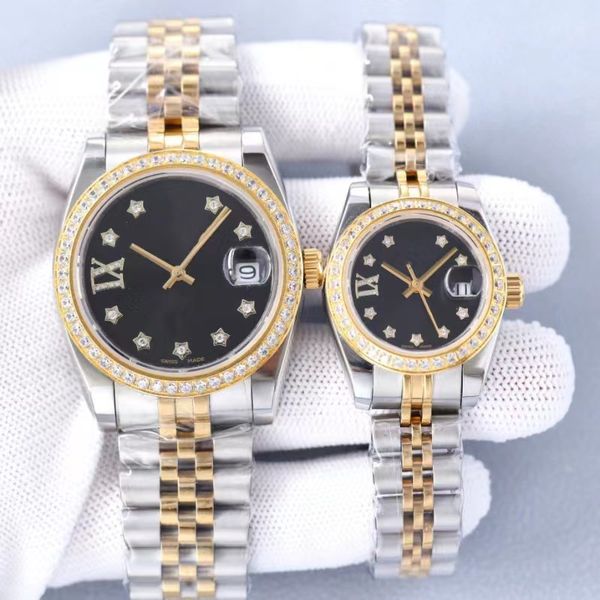 

uality luxury designer watches mens watch gold wristwatch men womens diamond watchs fashion movement watches montre de luxe automatic mechan, Slivery;brown