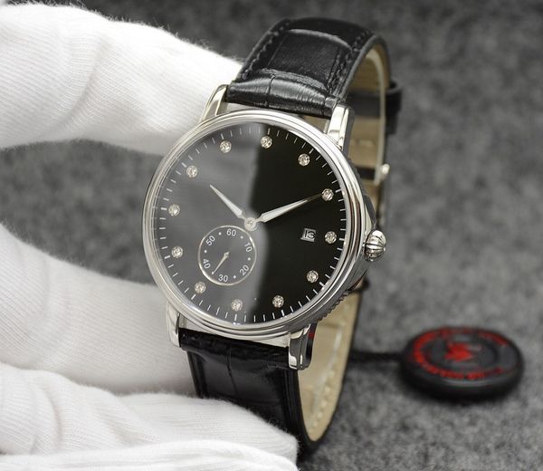 

classic fashion mens watches 40mm automatic mechanical movement watch luminous sapphire waterproof sports self-wind fashion wristwatches mon, Slivery;brown