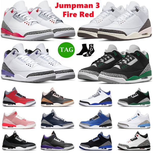 

jumpman 3 basketball shoes men women 3s black cement cool grey laser orange pink white brown kumquat unc dark lris men trainer sport sneaker