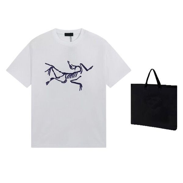

2022 summer women designers t shirts loose fashion brands cotton man s shirt clothing street graphic printing tees sleeve clothes h947s, Black;brown