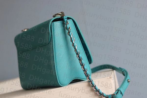 

10a women bag twist cowhide shoulder bag metallic logo design large capacity fashion clamshell buckle designer crossbody bag