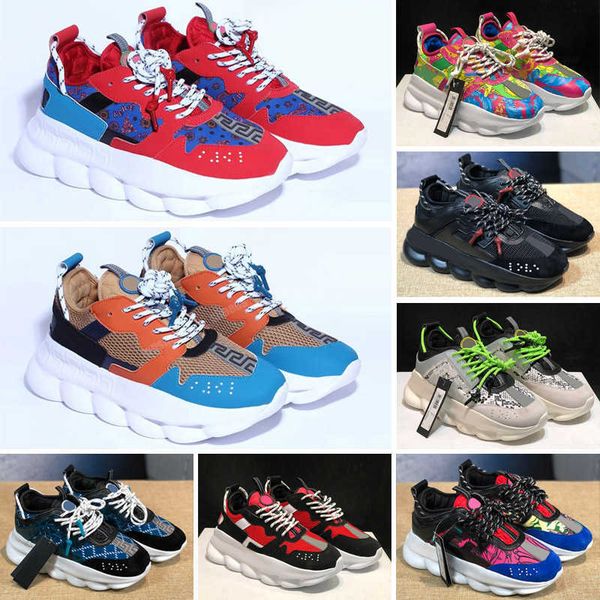 

designer casual shoes italy chain wild jewels link trainer shoes sneakers eur 35-46, Black