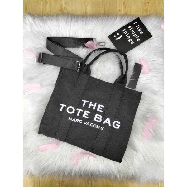 

designer luxury bags marc's jacob tote fashion handbags mj canvas 26cm single shoulder woman's leisure bags crossbody large capaci