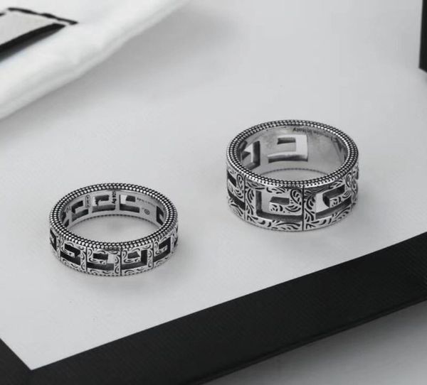 

designer rings engagement rings for women fashion 925 sterling silver rings mens men gold ring cluster band ring couple d218306hl8048211