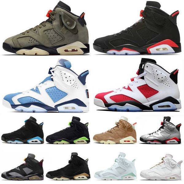 

6 basketball shoes for mens electric green university blue black infrared dmp carmine 6s cactus gold hoops khaki yellow fashion men trainers