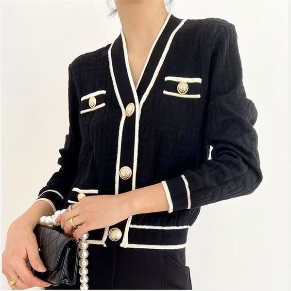 

women's sweaters brand casual fashion cardigan womens designer sweaters coat, White;black