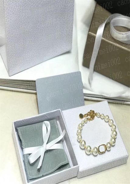 

luxury pearl necklaces bracelets womens designer jewelry fashion brand charm necklace for party wedding9132573, Silver