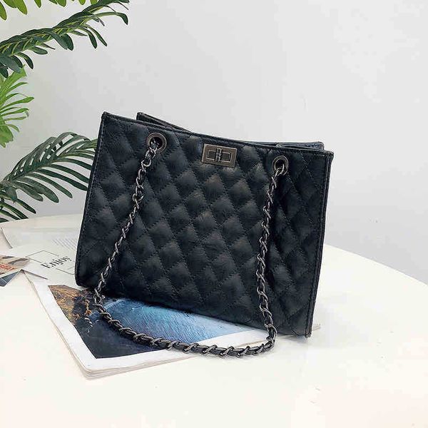 

purses shell bag women's new styledesigner versatiledesigner high-capacity messenger bagdesigner sling one shoulder rhombic chain bag