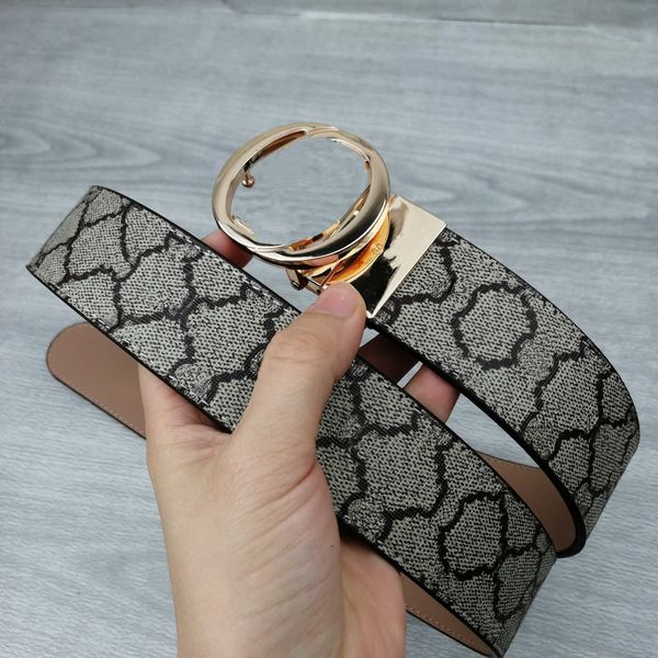 

belts men designers belts letter buckle women fashion belt genuine leather waistband ceinture luxe gold and silver buckle width 3.8cm, Black;brown