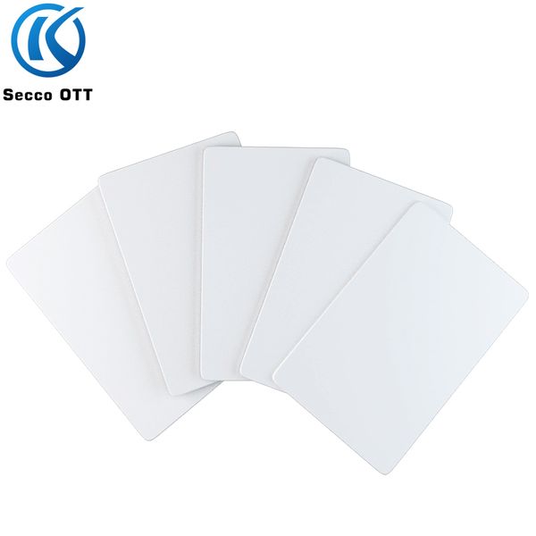 

10pcs 13.56mhz ic white card for access control system cell unit gate parking iso14443a mifare s50 rf non-contact induction time card