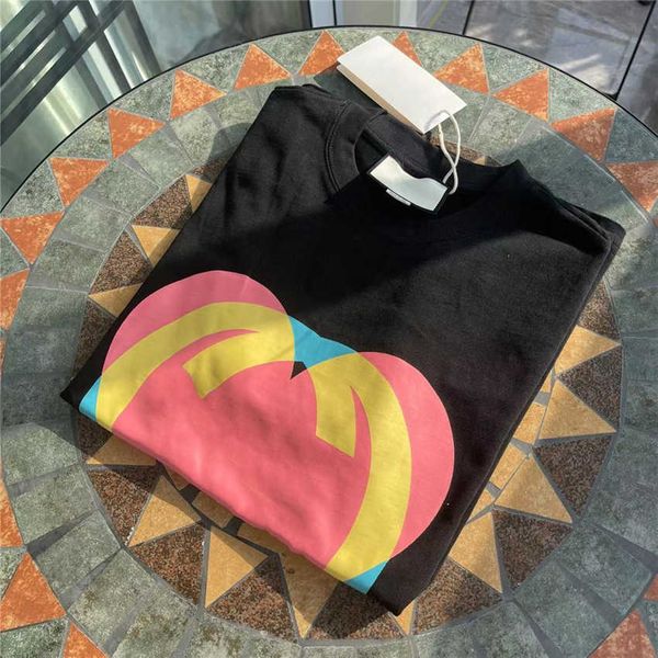 

t womens designers shirt fashion mens trend men casual t shirts man clothing street designer loose sleeve girl clothes couple models tshirts, White