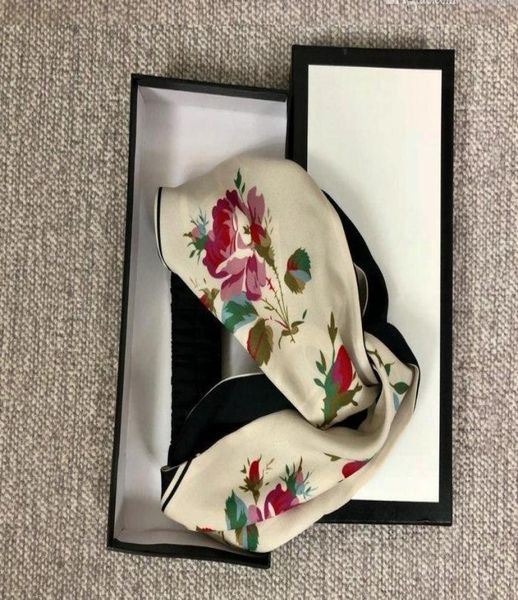 

designers silk cross elastic women headbands italy brands girls flowers hair bands scarf hair accessories gifts head6469938, Silver