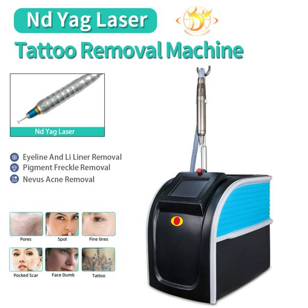 

2023 nd yag q switched laser picosecond tattoo removal machine 755nm 1064nm 532nm 1320nm skin care salon use pico second equipment