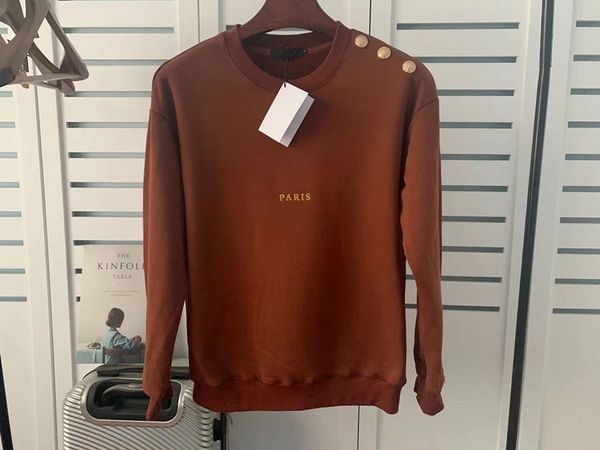 

bs121 woman sweatshirts luxury designer knitted pullovers thick autumn winter candy color loose hoodies solid womens clothing, Black