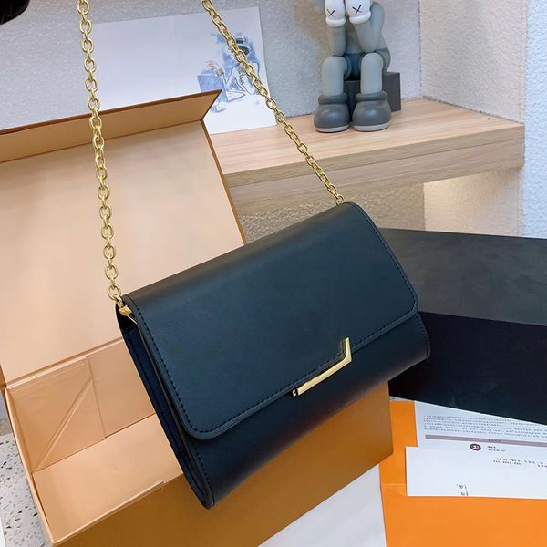 

designer women chain strap messenger crossbody bag luxurys designers bags france brand l genuine leather flap handbags lady evening party cl