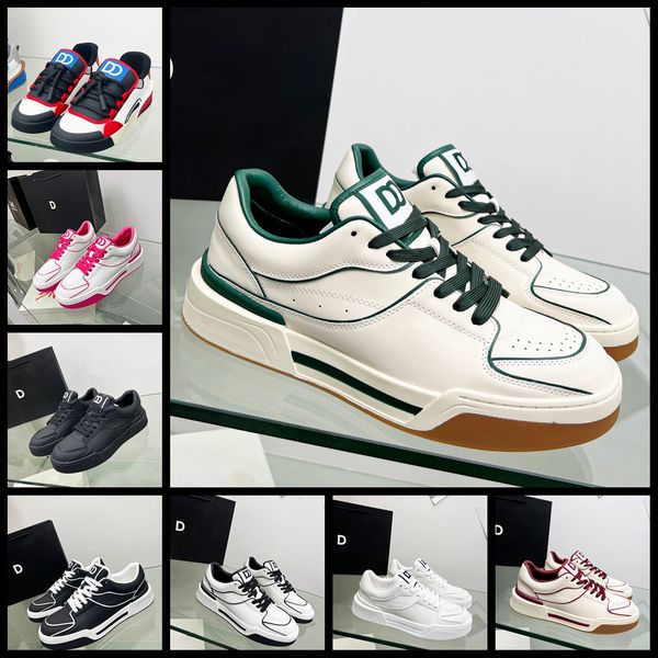 

italy luxury sneaker designer casual shoes brand trainer man woman running shoe man aces by hoe99 s233 04, Black