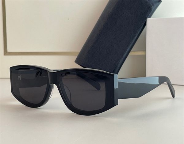 

fashion vintage designer 40227 sunglasses for women classic square shape acetate glasses outdoor trendy versatile style anti-ultraviolet pro, White;black