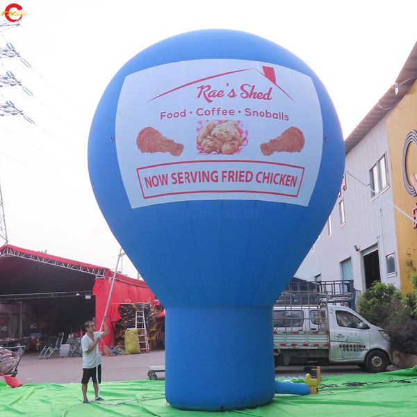 

outdoor activities customized giant advertising inflatable ground balloon for sale