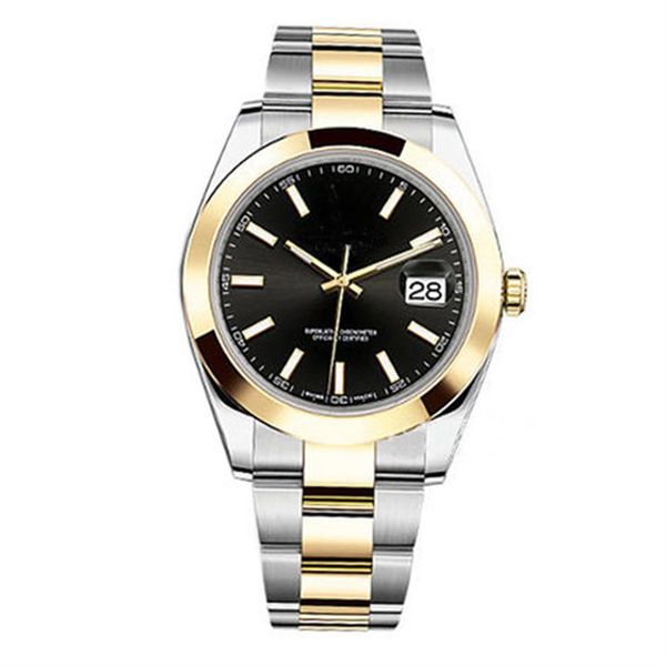 

v3 wristwatch sapphire glass stainless steel solid clasp luminous mechanical automatic men's date just wrist2484, Slivery;brown