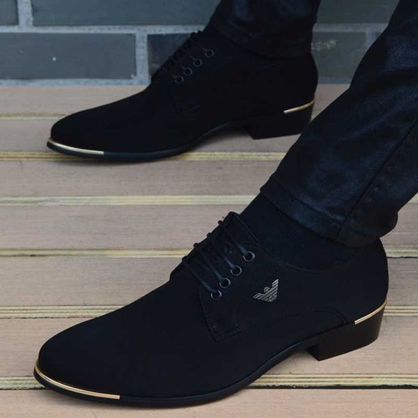 

hbp dress shoes italian mens fashion black men's leather moccasin pointed toe