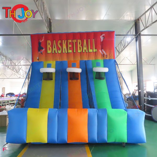 

outdoor activities basketball hoop sgoal inflatable sport carnival game