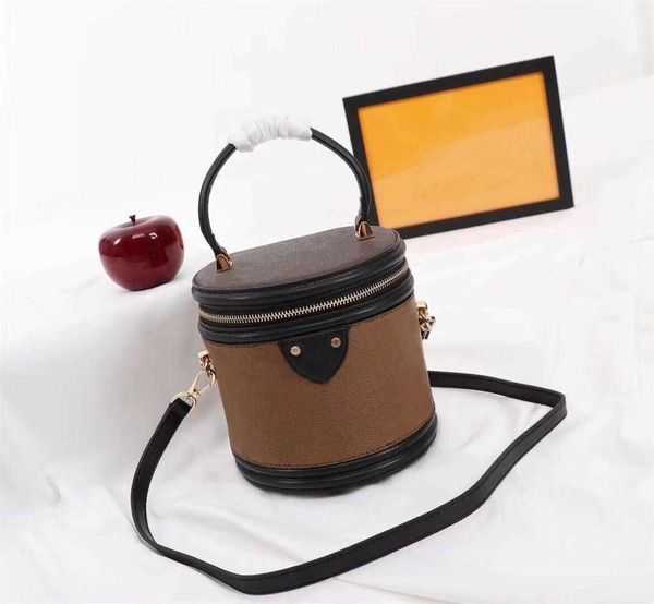

wholesale classic bucket bag for women leather fashion women shoulder bag tote handbag purse genuine leather presbyopic lady purse messenger