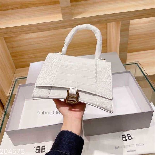 

designer balencigas women bags 2022 hanbags crocodile hourglass paris b-buckle luxuryss portable messenger handbag