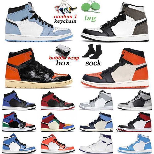 

with box original basketball shoes jumpman 1 shattered backboard 1s high og university blue dark mocha hyper royal mid purple pulse outdoor, Black