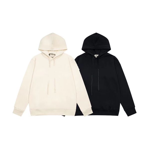 

hoodie sweater women's autumn and winter fashion cotton long sleeve hoodies luxury designer letter print short loose sweater thickened, Black