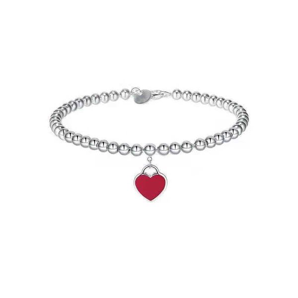 

designer jewelry brand bracelets for women fashion double love luxury bracelet 925 silver couple chirstmas gift sheart shape, Golden;silver