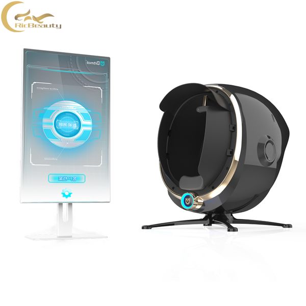 

3d smart diagnostic analysis magic mirror facial skin analyzer