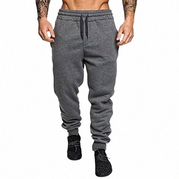 

men's pants 2022 casual sports european and american style slim gym sweatpants fashion street f9wu#, Black