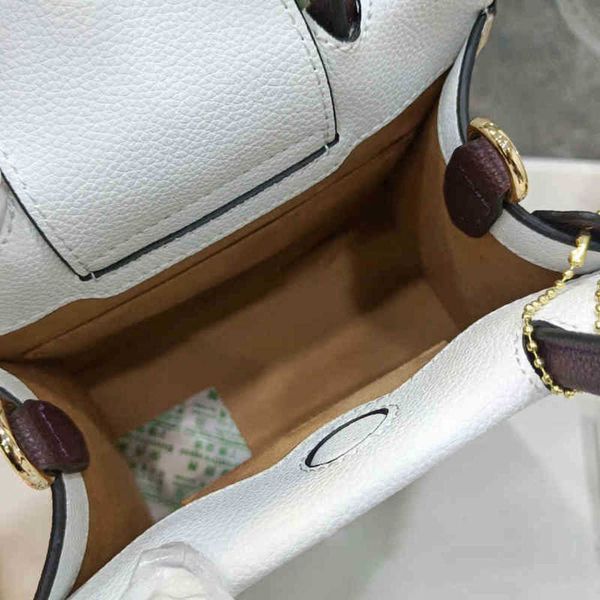 

shoulder bags women white bucket tote mini cally handbag vintage pu leather designer crossbody female purses 220323