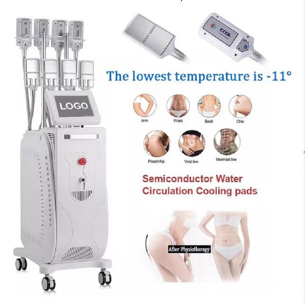 

spa use ems cryo slimming pads no vacuum cryolipolysis radio frequency e fat cryo plates cooling pad cellulite reduction beauty equipment