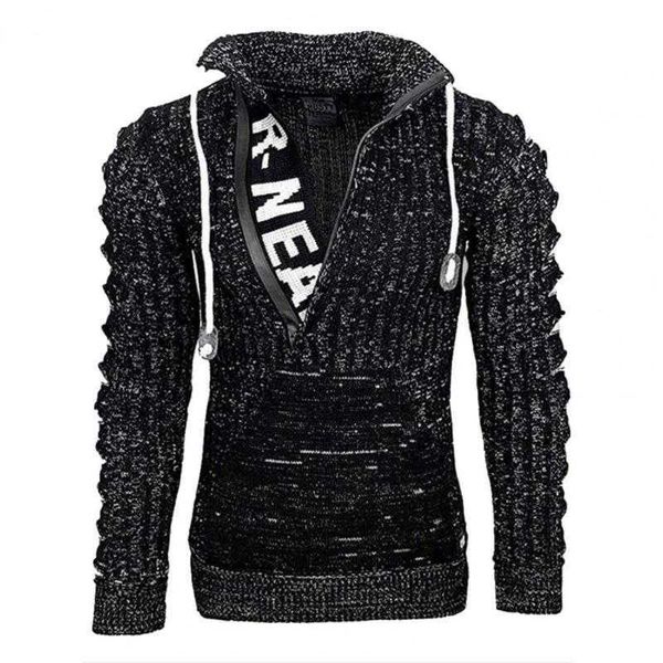 

23ss sweater fashion hoodies casual long sleeves thickening warm trend shirt jackets classic cardigan coat men, White;black