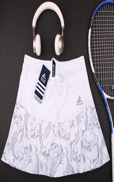 

women tennis skirts with built in short womens tennis skorts female fitness skirt bodybuilding exercise yoga sports short7047653, Black;red