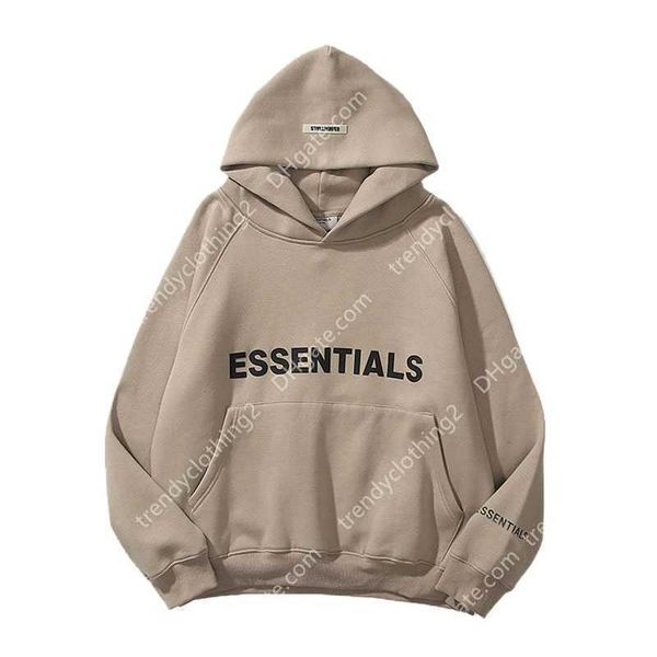 

2023 hoodies essentia hoodie couple casual sports cool printed wool super dalian fashion hip hop street hoodie, Black