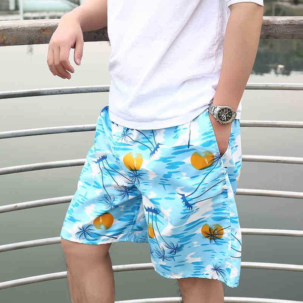 

summer beach men's quick-drying surf casual plus size swim shorts men board shorts, White;black